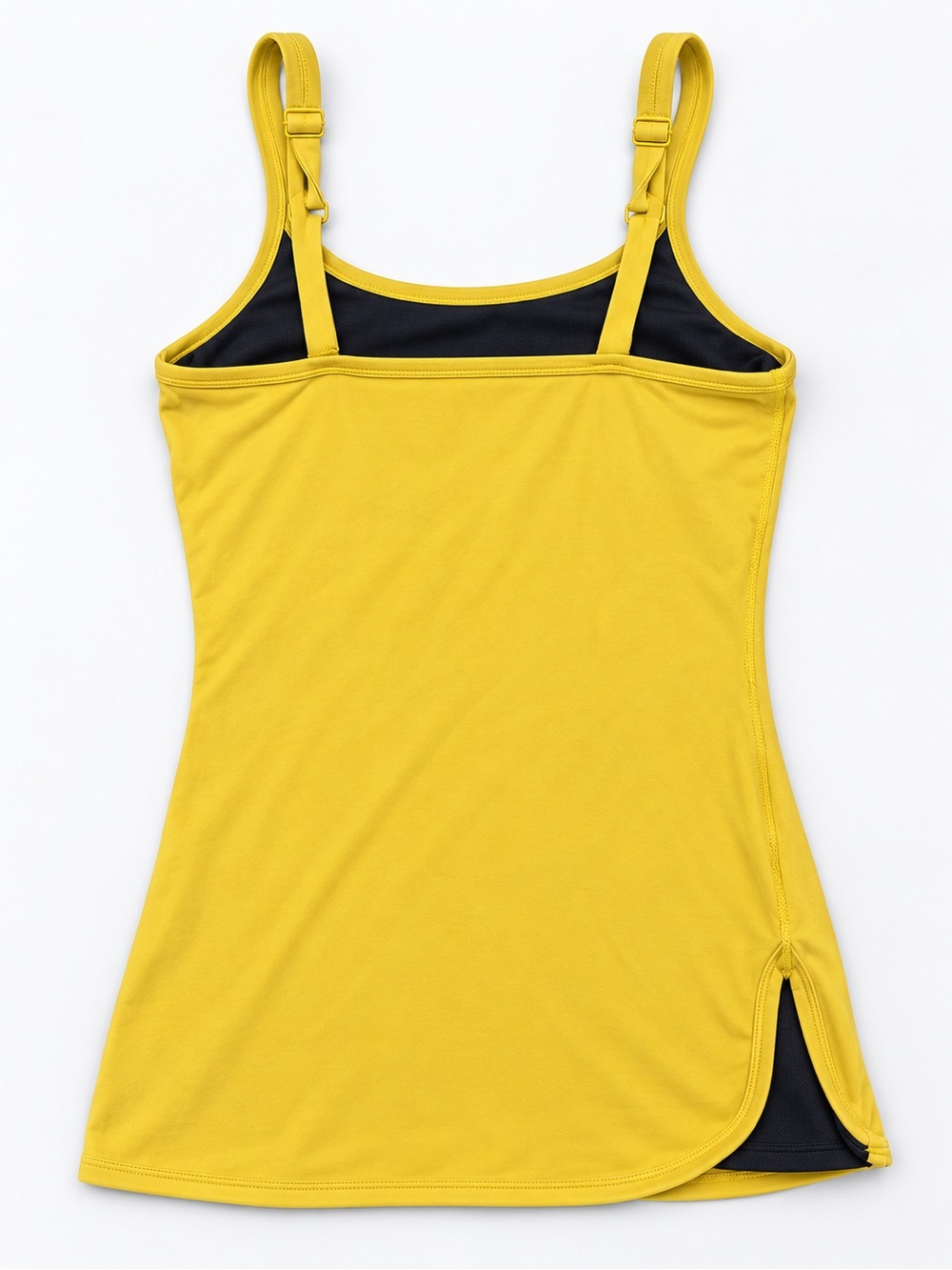 Nike Yellow Racerback Tank Top - Picture 3 of 4